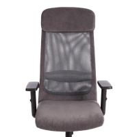 Кресло PROFIT PLT флок/ткань серый 29/TW-12 - Изображение 2